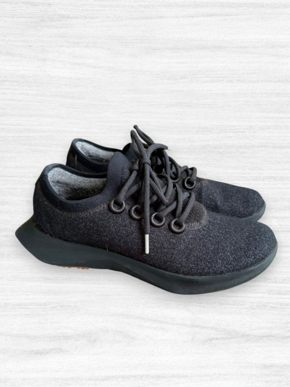 Allbirds Wool Dasher 2 Mizzle Black Running Shoes Sneakers Womens 10